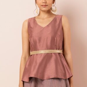 Peplum Top, Crop Top, Indo-western blouse
